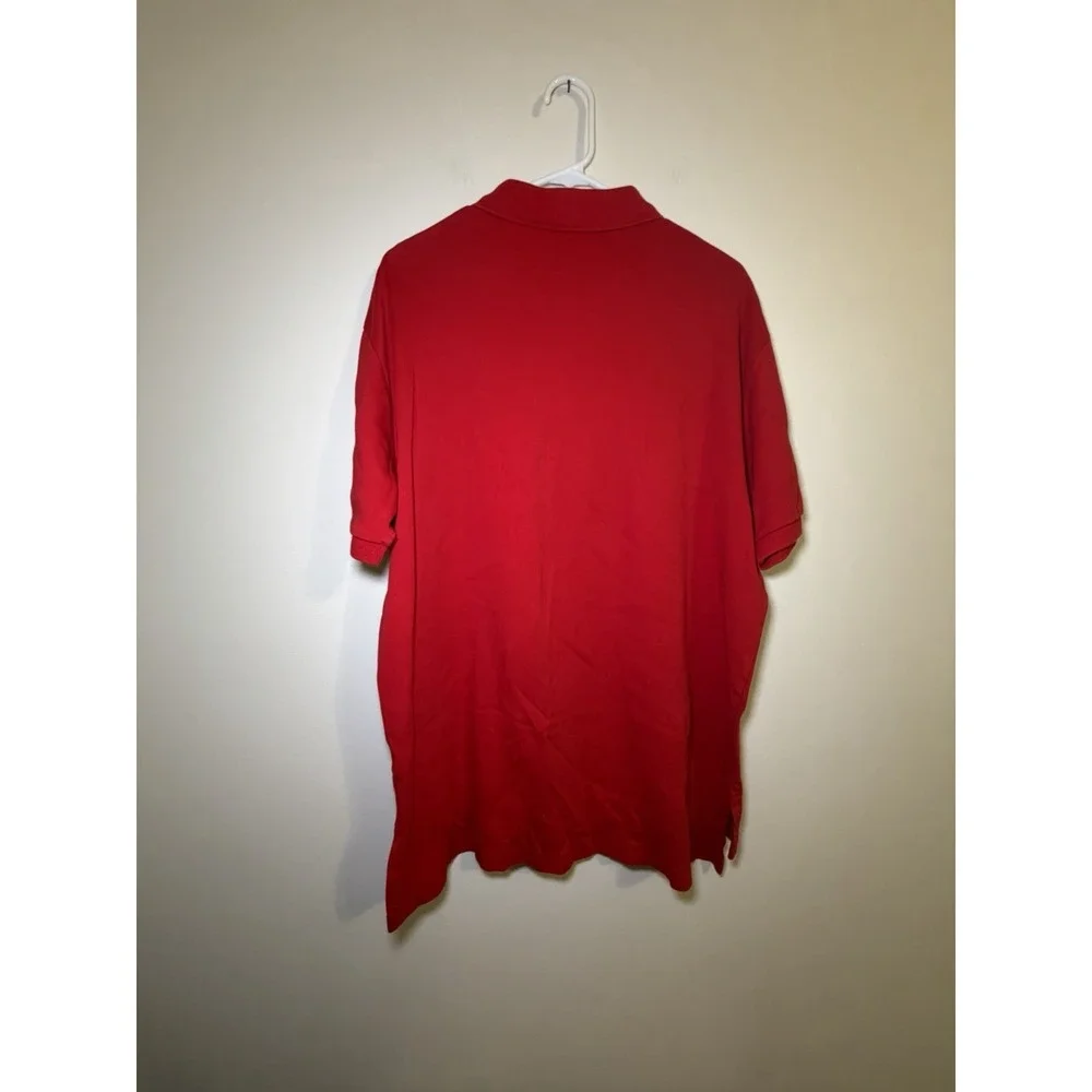 Polo‎ Ralph Lauren Polo Mesh Polo Shirt Red Classic Fit - Men's Size Large